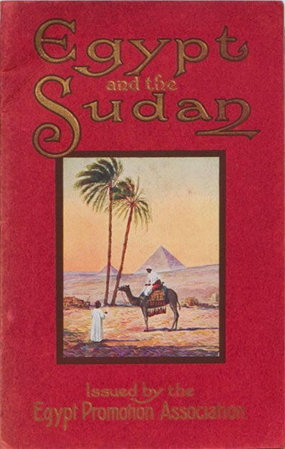 Item #11 Egypt and the Sudan. Egypt Promotion Assn.