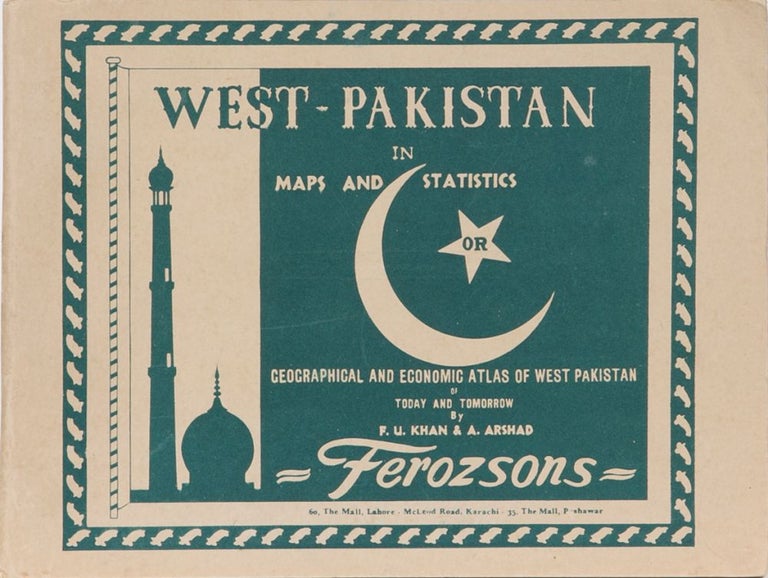 Item #85 West Pakistan in Maps and Statistics. F. Khan, A. Arshad.