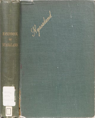 Item #125 A Handbook of Nyasaland. S. Murray