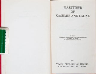 Gazetteer of Kashmir and Ladak