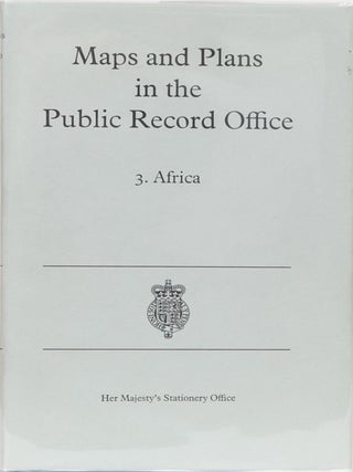 Item #239 Maps and Plans in the Public Record Office. P. A Penfold