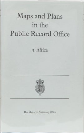 Item #239 Maps and Plans in the Public Record Office. P. A. Penfold