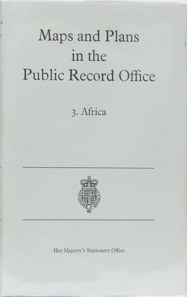 Item #239 Maps and Plans in the Public Record Office. P. A. Penfold.