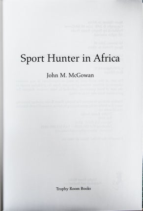Sport Hunter in Africa