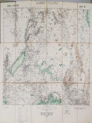 Item #482 Albert Nyanza Sheet 86. Edward Stanford