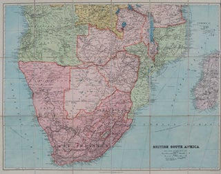 Item #490 British South Africa. Edward Stanford