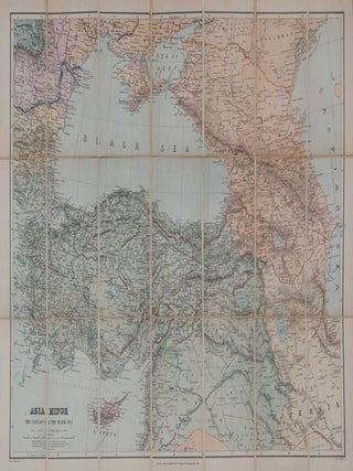 Item #500 Asia Minor, the Caucasus and the Black Sea. Edward Stanford