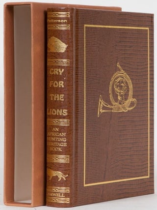 Item #1160 Cry for the Lions. G. Patterson
