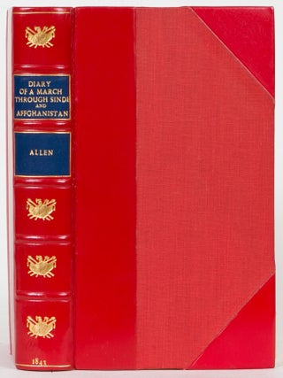 Item #1550 Diary of a March Through Sinde and Afghanistan. B. Allen