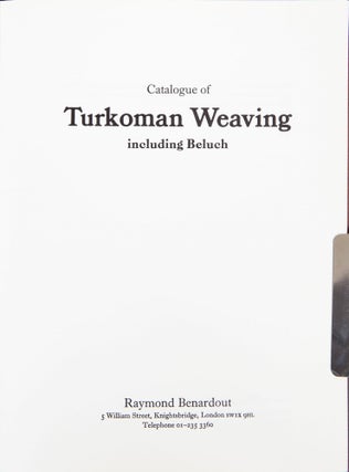 Catalogue of Turkoman Weaving