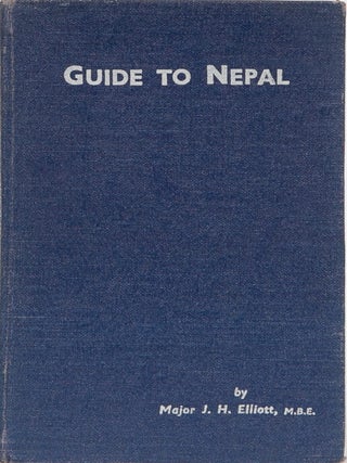 Item #1726 Guide to Nepal. J. Elliott