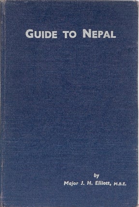 Item #1726 Guide to Nepal. J. Elliott