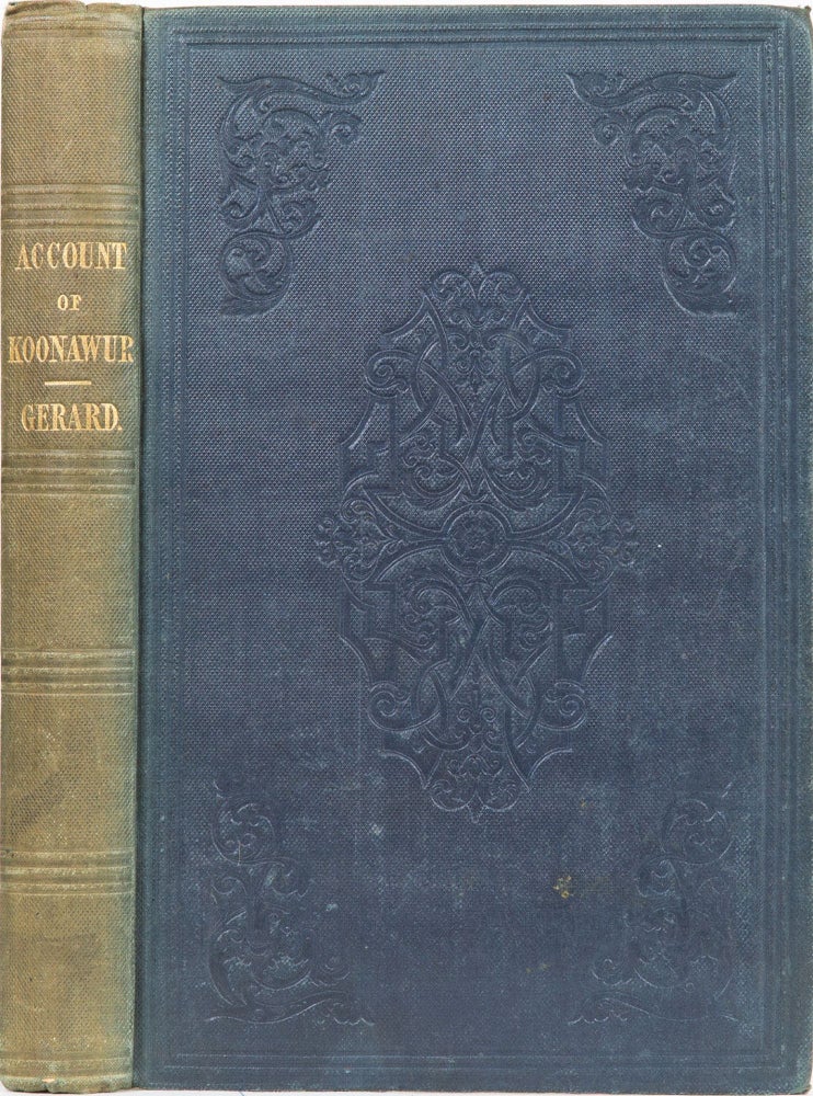 Item #1766 Account of Koonawur in the Himalaya. A. Lloyd, A. Gerard.