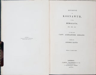 Account of Koonawur in the Himalaya