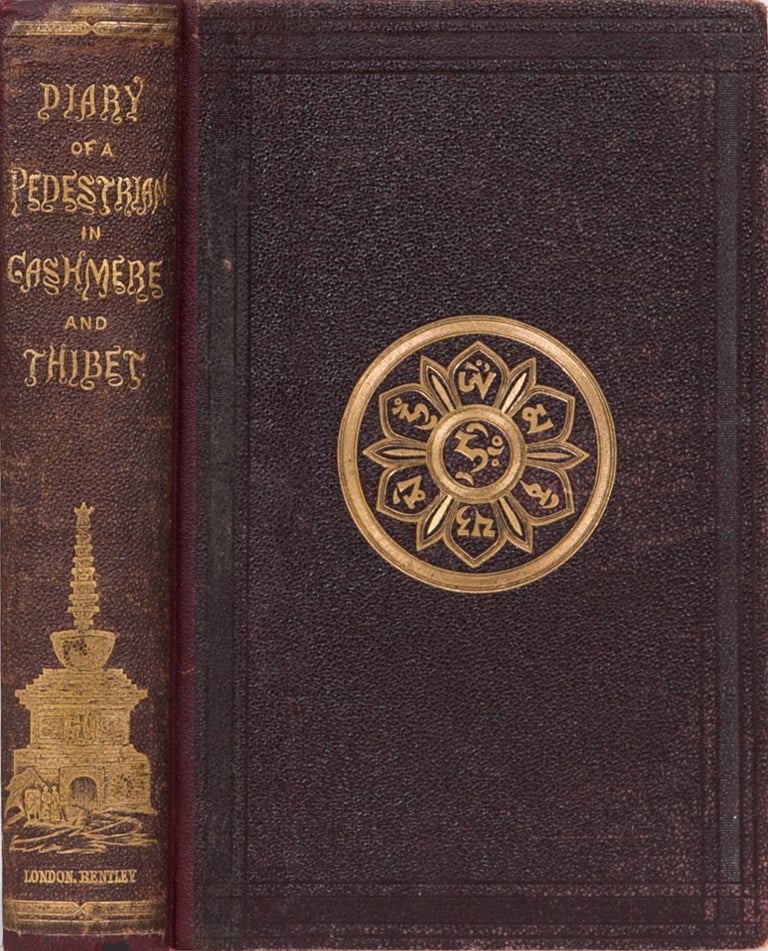 Item #1858 Diary of A Pedestrian in Cashmere and Thibet. C. Knight.
