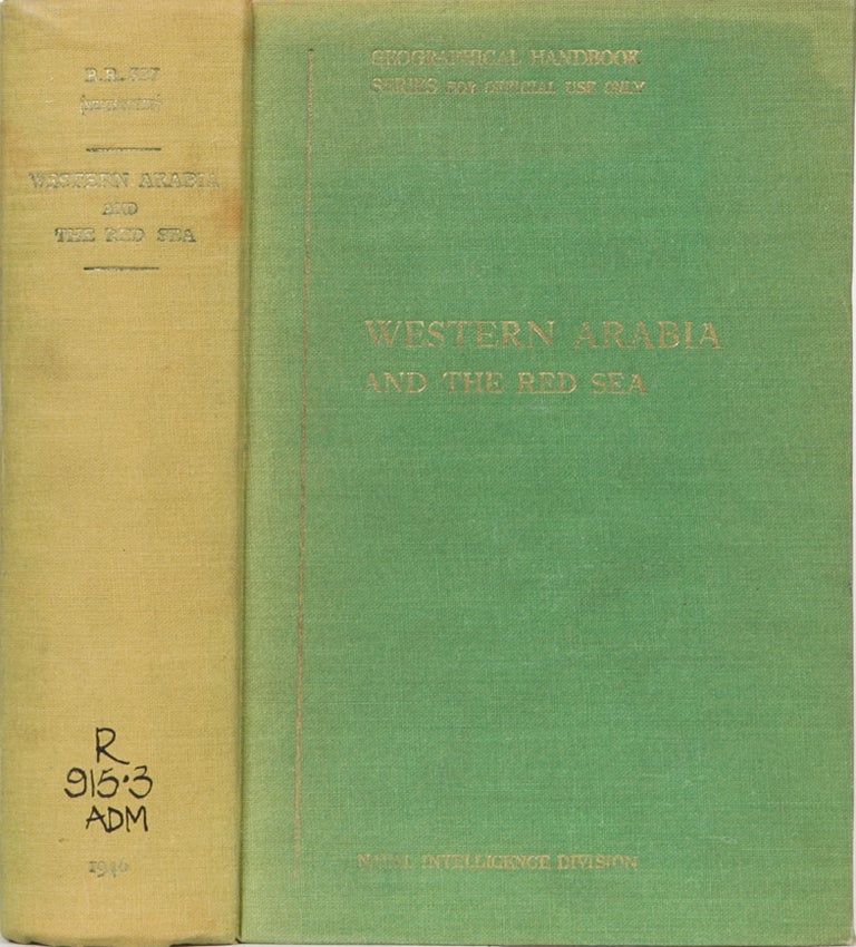 Item #1973 Western Arabia and the Red Sea. Naval Intelligence Division.