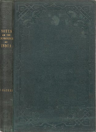 Item #2059 Notes on the North-Western Provinces of India. C. Raikes