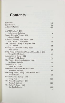 The Wild Turkey Book