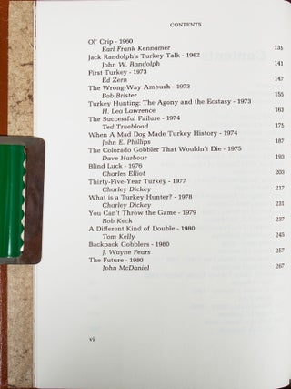 The Wild Turkey Book