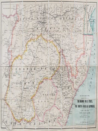 Item #2436 Crises in South Africa. Edward Stanford