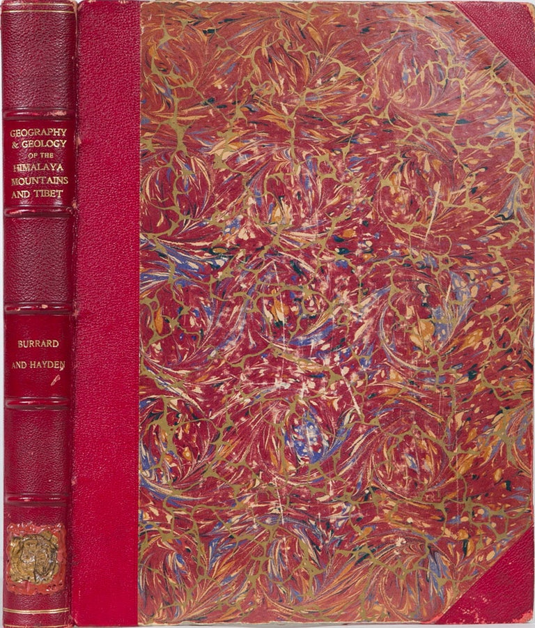Item #3416 A Sketch of the Geography and Geology of the Himalaya Mountains and Tibet. Burrard SC, Hayden HH.