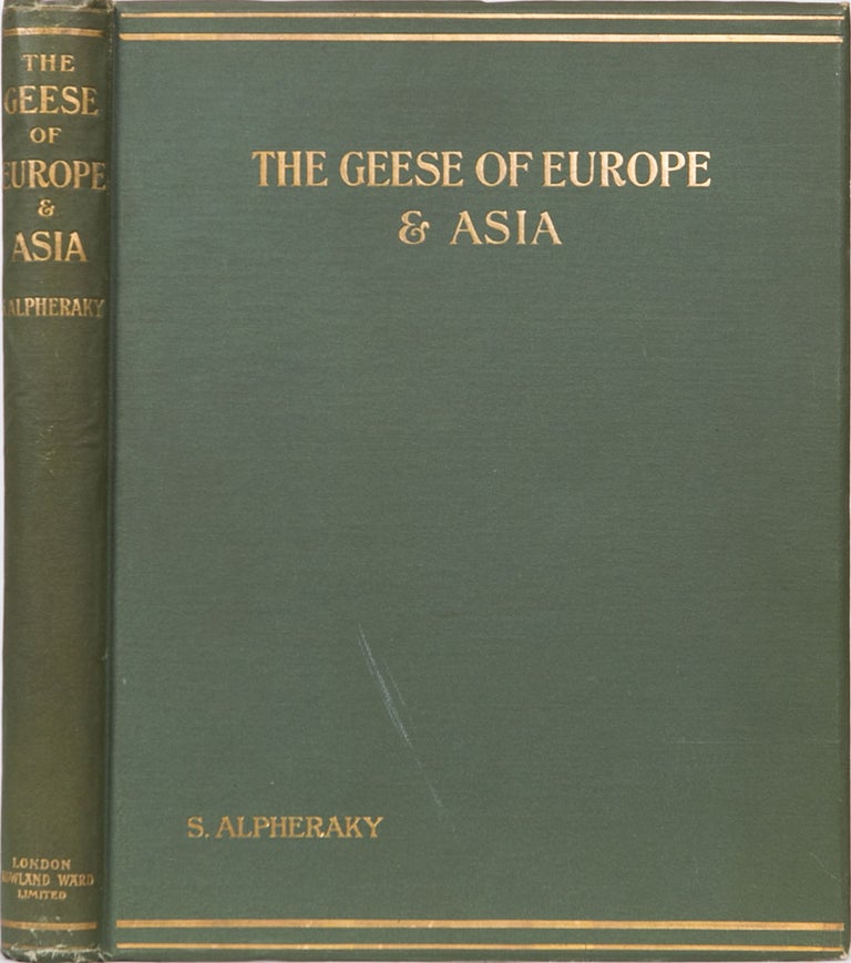 Item #3447 The Geese of Europe and Asia. S. Alpheraky.