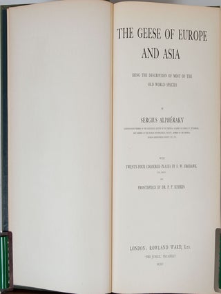 The Geese of Europe and Asia