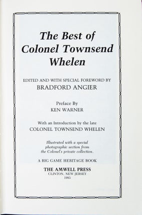 The Best of Colonel Townsend Whelen