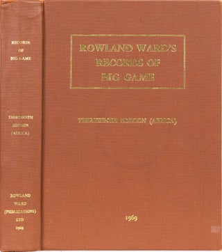 Item #3817 Rowland Ward's Records of Big Game. G. Best