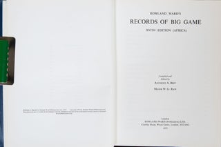 Rowland Ward's Records of Big Game