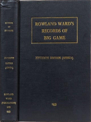 Item #3819 Rowland Ward's Records of Big Game. G. Best
