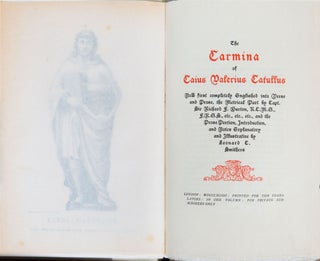 The Carmina of Caius Valerius Catullus
