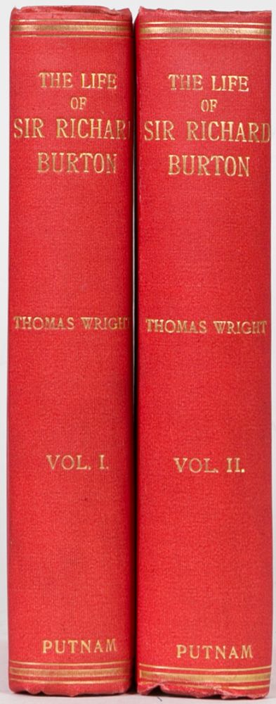 Item #3852 The Life of Sir Richard Burton. T. Wright.