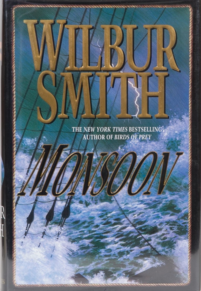 Item #3877 Monsoon. Wilbur Smith.