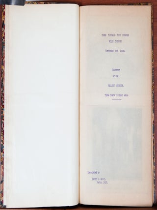 Item #3986 Three Thousand Four Hundred Miles through Turkestan and China. P. Pelliot, H., Getty