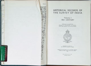 Historical Records of the Survey of India