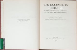 Les Documents Chinois