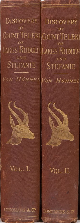 Item #4064 Discovery of Lakes Rudolph & Stefanie. L. von Hohnel.