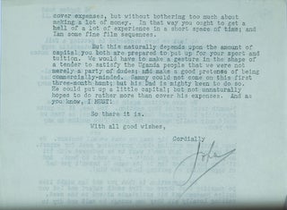 ORIGINAL LETTER