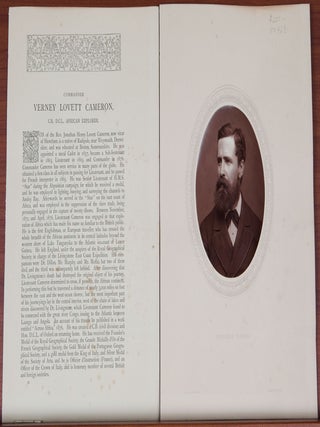 Item #4291 Original Photo. V. L Cameron
