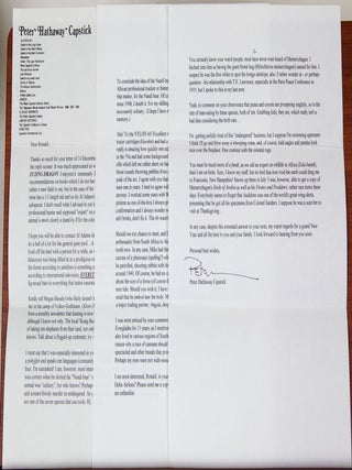 ORIGINAL LETTER