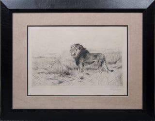 Item #4424 The Hunt. Wilhelm Kuhnert