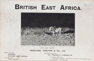 Item #4495 British East Africa. Tarlton Newland