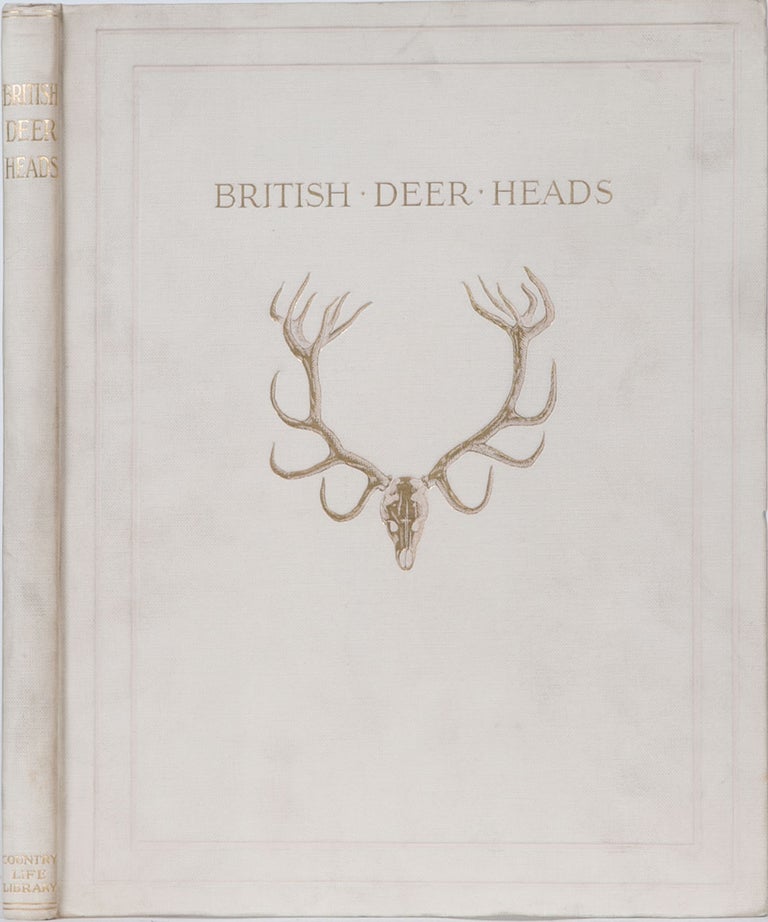 Item #4559 British Deer Heads. H. F. Wallace.
