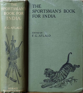Item #4600 The Sportsman's Book for India. F. G. Aflalo