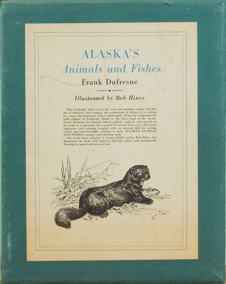 Item #4658 Alaska's Animals and Fishes. Frank DuFresne.