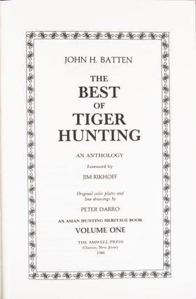 The Best of Tiger Hunting