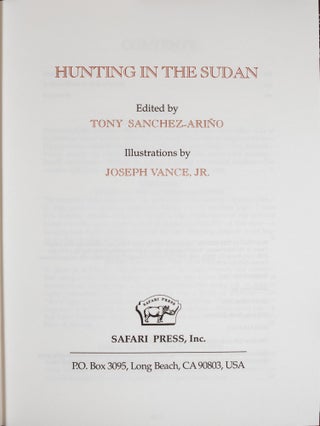 Hunting in Sudan