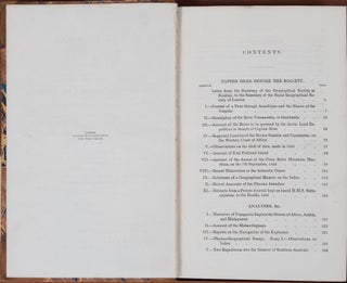 The Journal of the Royal Geographical Society of London