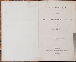 The Journal of the Royal Geographical Society of London